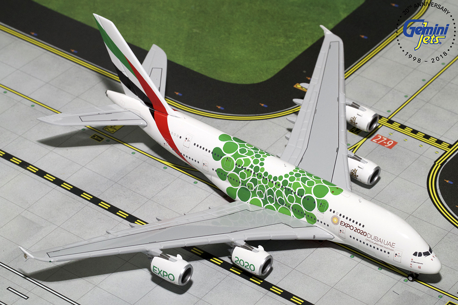    Airbus A380-800 "Green Expo 2020"
