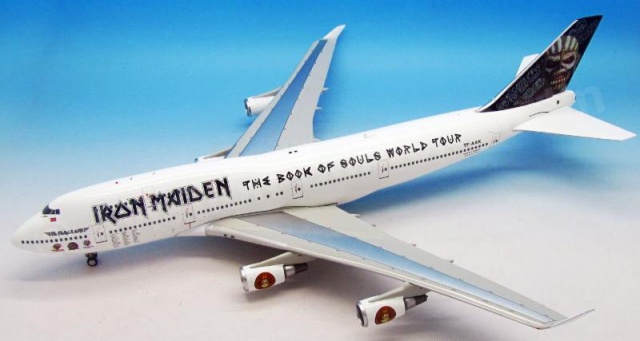  -747 ""  "Iron Maiden"  Inflight 200