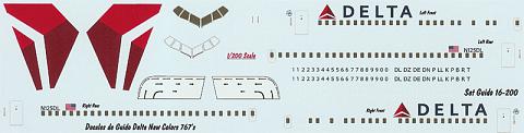  Draw Decal  Delta    -767-300 1:200