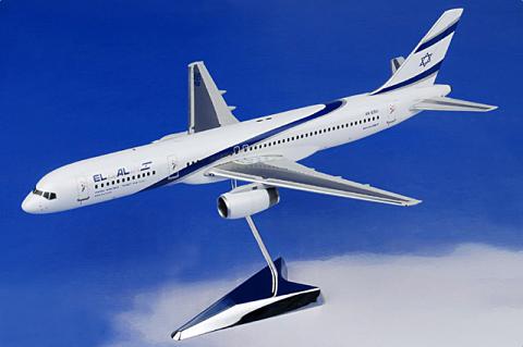 ������� ������ �������� �����-757-200 El Al ����� Gemini Jets