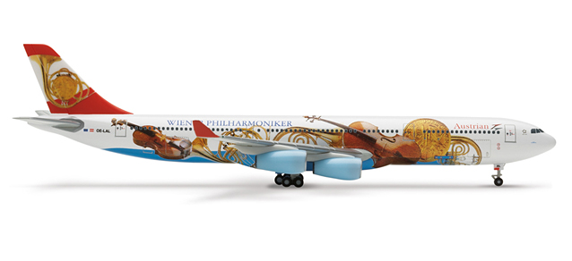 ������� ������ �������� Airbus A340-300 ������������ Austrian