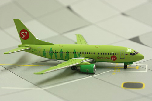 ������������� ������ �������� Boeing 737-500 ������������ S7 Airlines