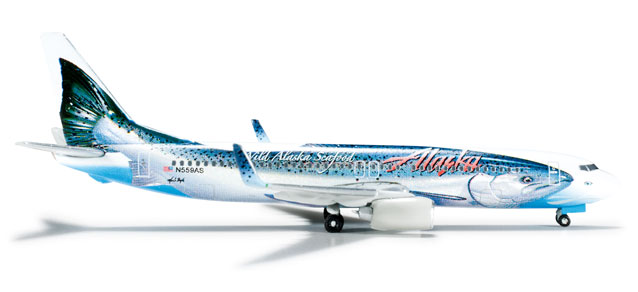    Boeing 737-800 Alaska Airlines "Salmon Thirty"