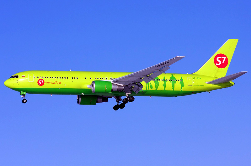    Boeing 767-300  S7 Airlines