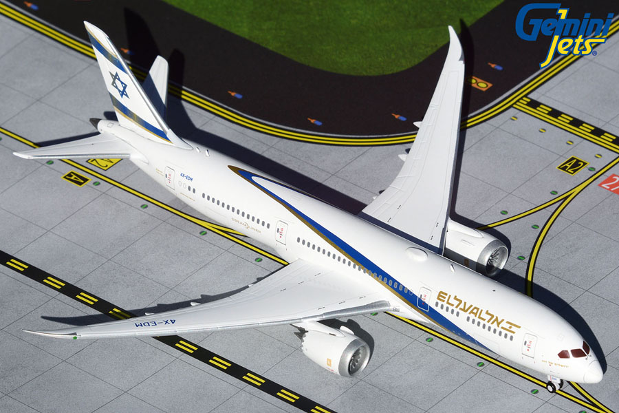 Модель самолета  Boeing 787-9 "Jerusalem of Gold"