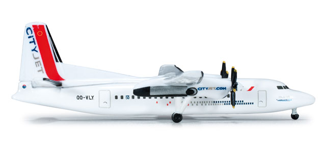 ������������� ������ �������� Fokker 50 ������������ CityJet