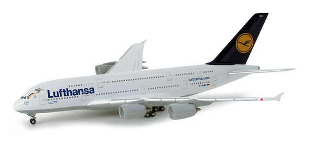    Airbus A380 "Danke! Thank you!"  Lufthansa