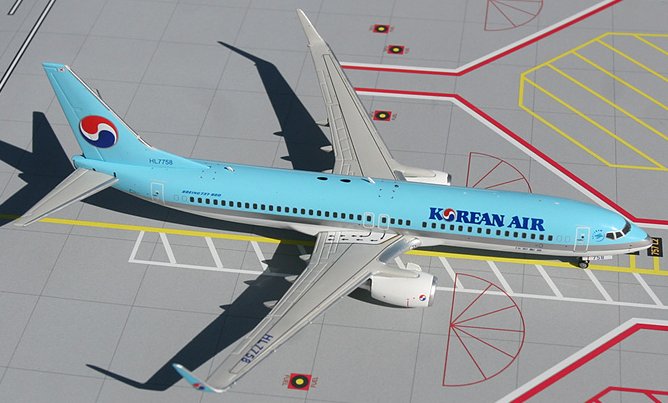    Boeing 737-800  Korean Air