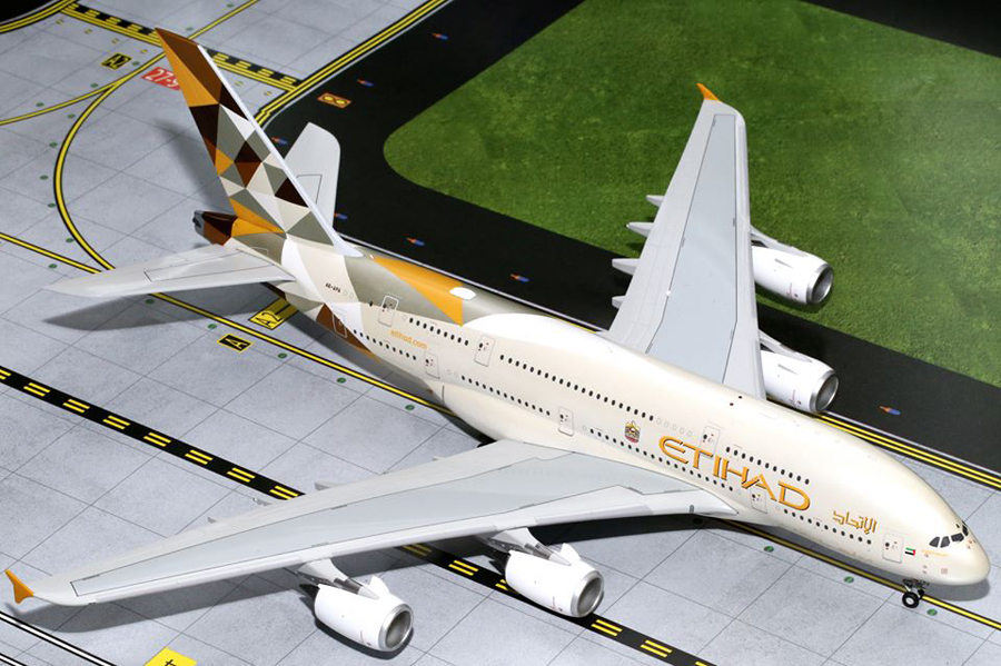    Airbus A380  Etihad