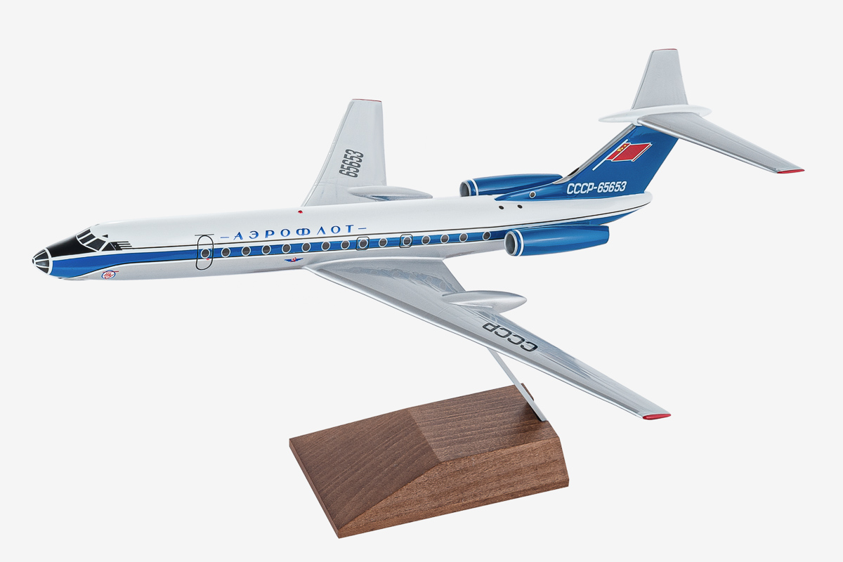 Модель самолета  Туполев Ту-134 "Синяя птица"