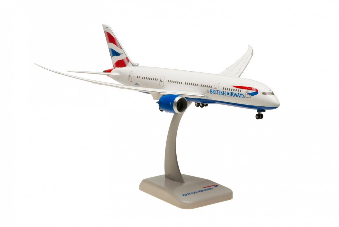 Готовая модель самолета Боинг-787-8 Британских авиалиний