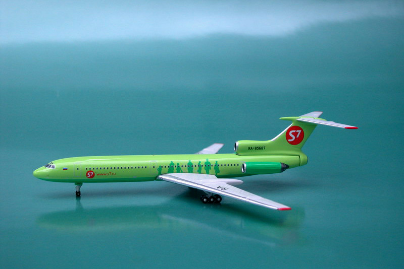 ������� ������ �������� ��-154 ������������ S7 Airlines