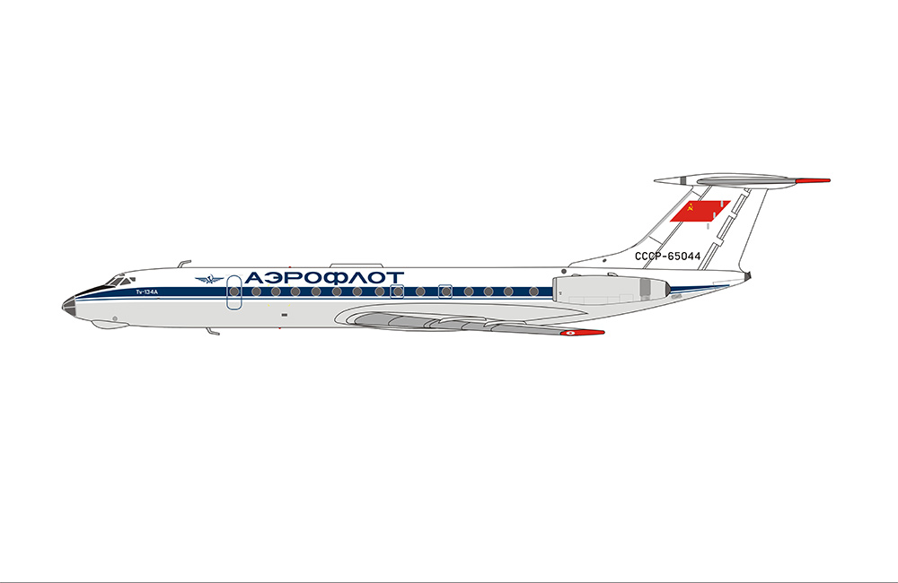 Модель самолета  Туполев Ту-134А