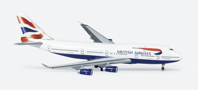 ������������� ������ �������� Boeing 747-400 ������������ British Airways