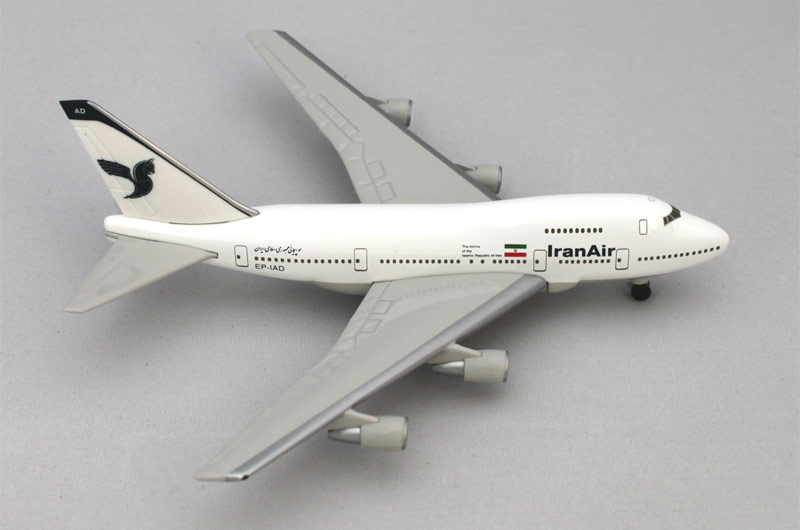 ������������� ������ �������� Boeing 747SP ������������ Iran Air