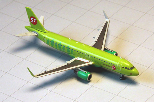 Супер-новинки от JC Wings: А320 S7 Airlines, Bombardier CS100, Airbus A350 и Boeing 787-9