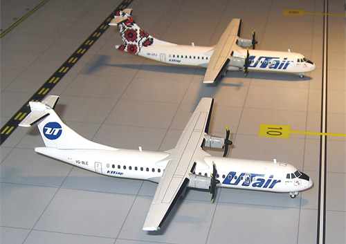 Модели ATR 72 авиакомпании ЮТэйр